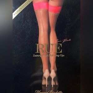 Honey Birdette Rue Stayups Stalkings Size Small